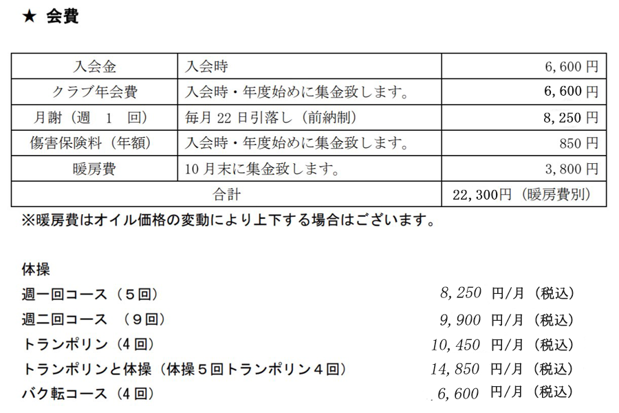 ポリッシュイ料金案内